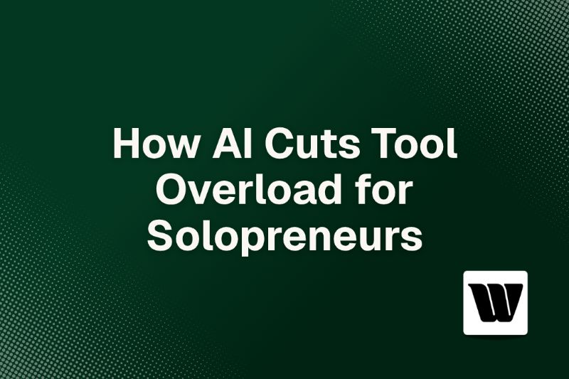 Simplifying Your Tech Stack: How AI Cuts Tool Overload for Solopreneurs