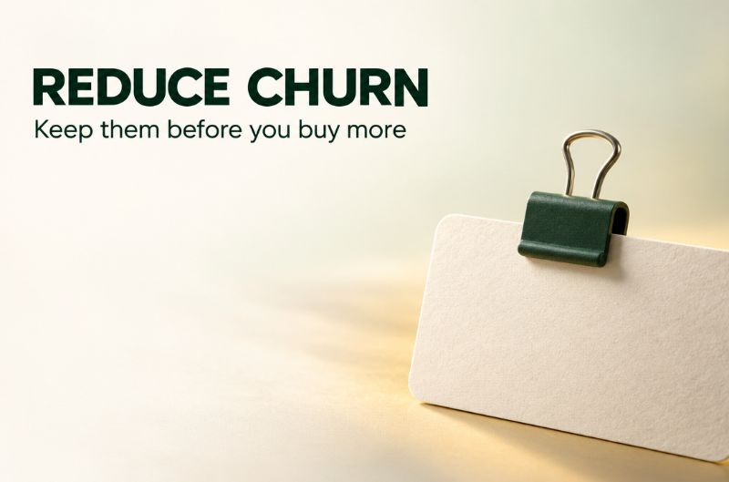 How to Reduce Churn Before You Spend More on Acquisition